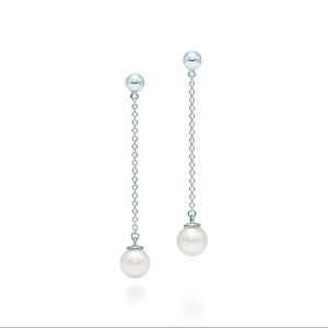 TIFFANY & CO. Pearl Ziegfeld Drop Earrings
